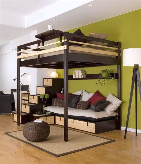 black wood loft bed|black loft bed with stairs.